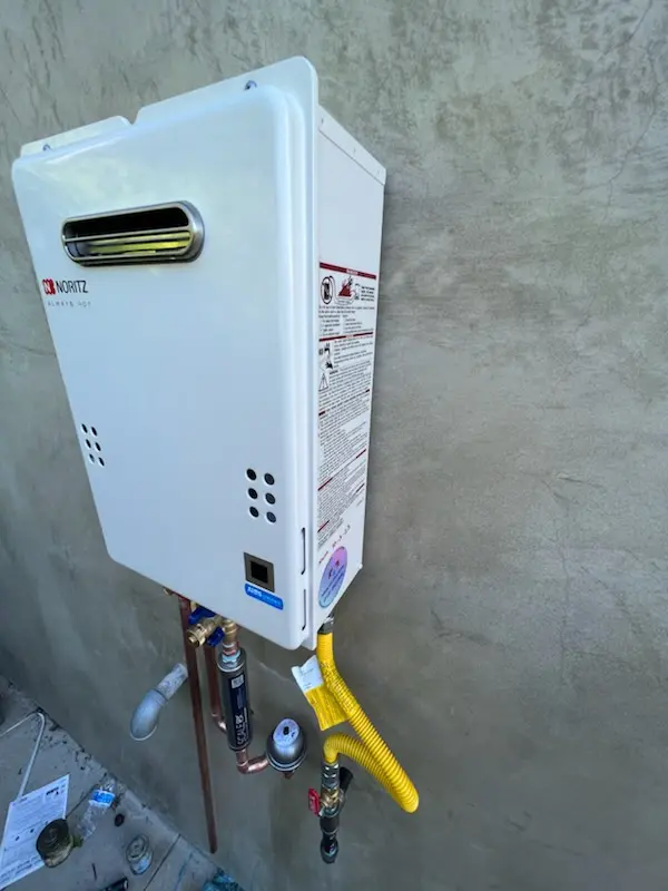Tankless water heater installation for Snake Hill homes